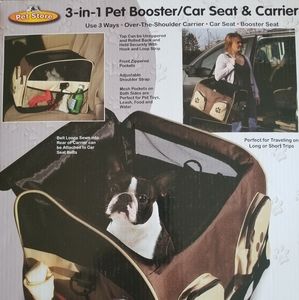 Pet Booster Seat 3-in- 1